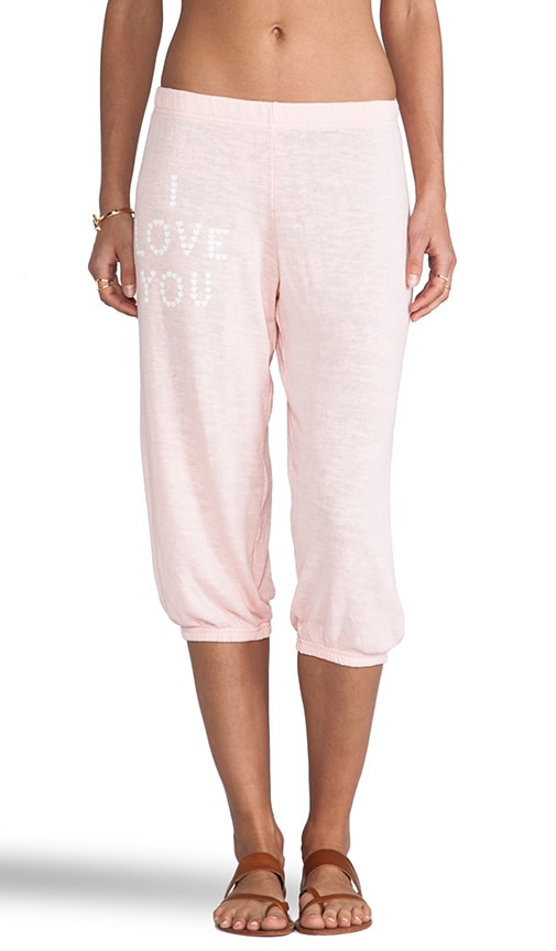 Little Heart Spell Cropped Sweats