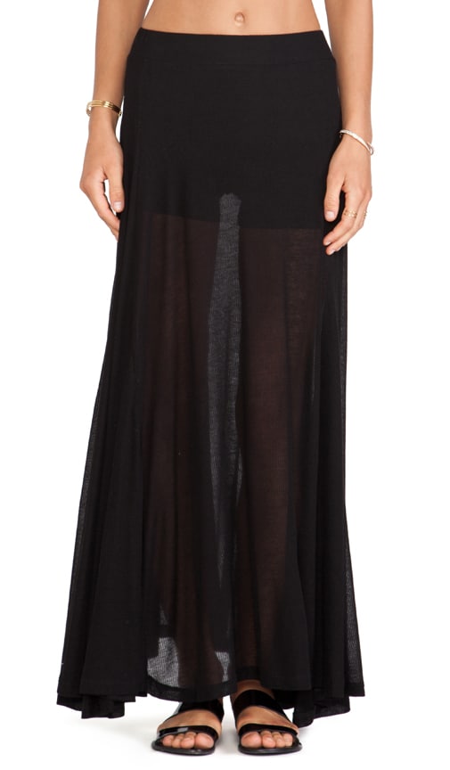 Scripted Maxi Skirt