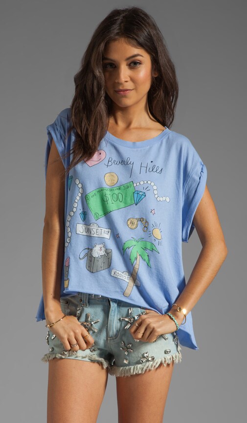 I Love Beverly Hills Jagged Edge Tee