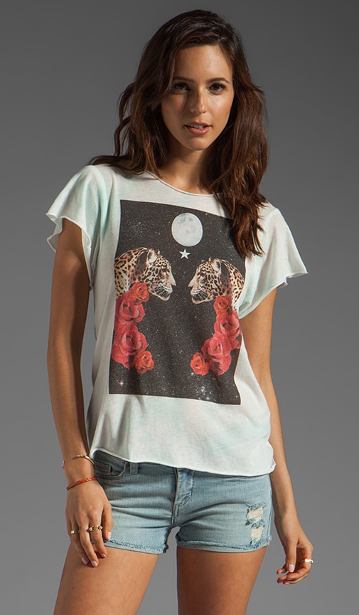 Celestial Cats Handmade Tee
