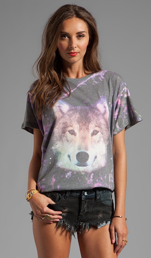 Night Wolf Oversized Tee