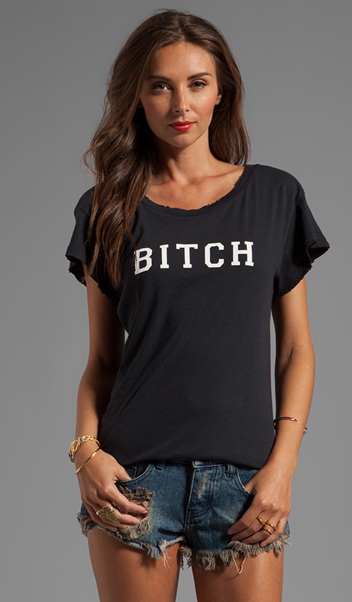 Bitch Hippy Crew Tee
