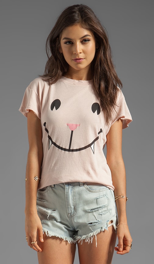 Naughty Cat Face Desert Crew Neck