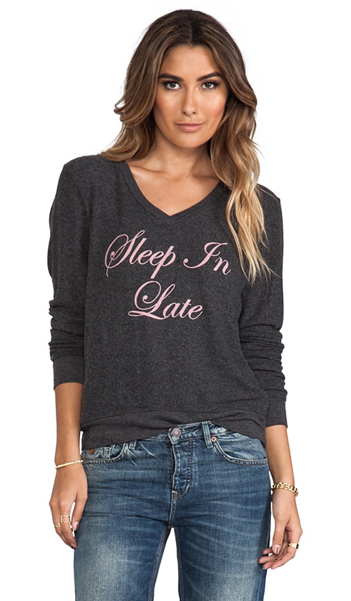 Sleep in Late Baggy Beach V-Neck