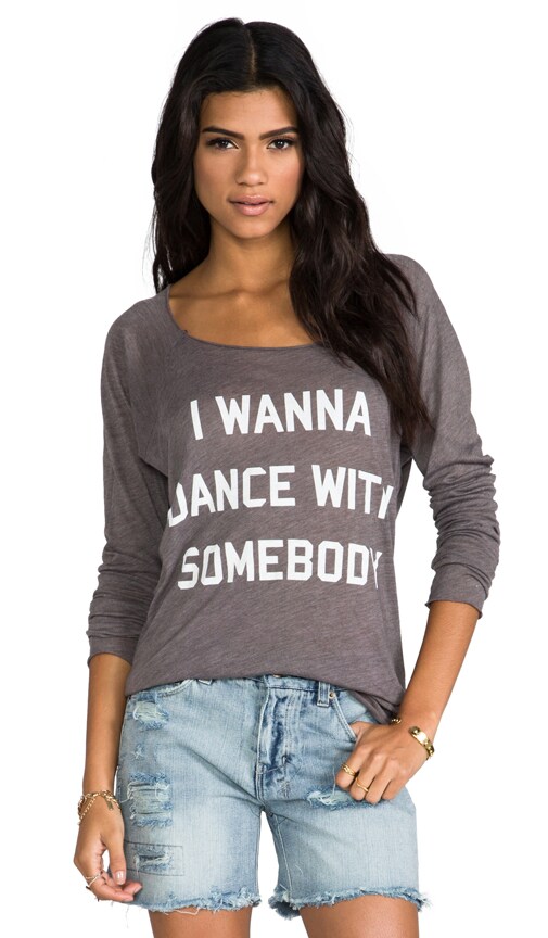Dance with Somebody Long Sleeve Raglan