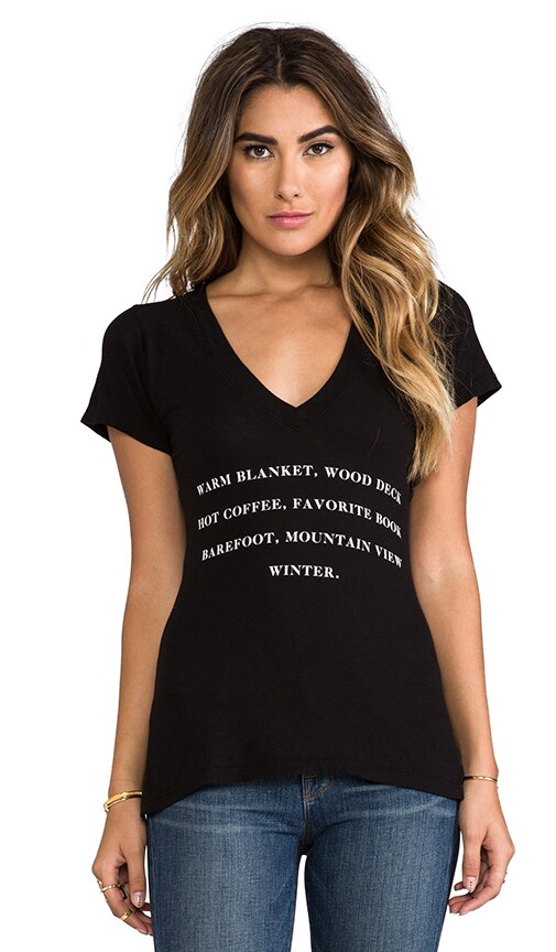 Winter List Classic V-Neck Short Sleeve