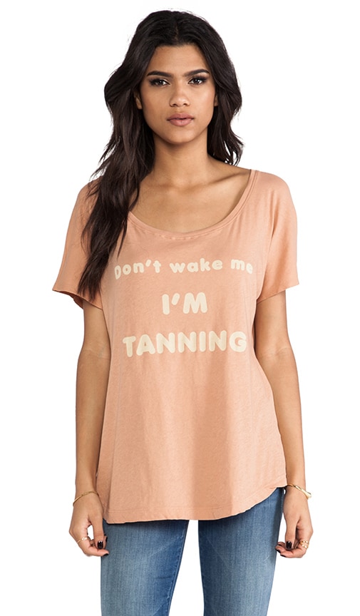 Nicole I'm Tanning Goldie Tee
