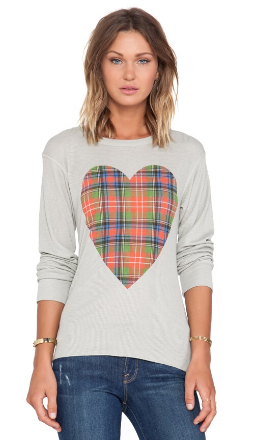Tartan Heart long Sleeve