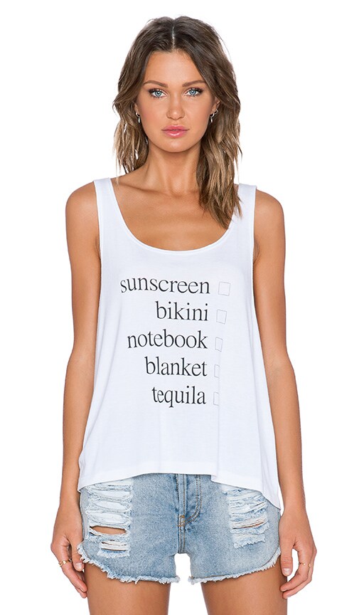 Weekend Vintage Ribbed Tank