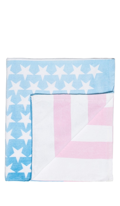 Sun Bleached Flag Towel