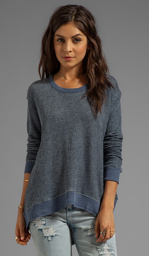 Confetti Back Slant Sweatshirt