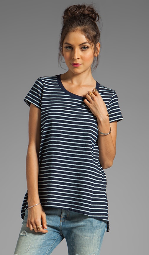 Vintage Wash Slouchy Crew Boyfriend Tee
