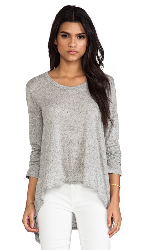 Shrunken Long Sleeve Boyfriend Tee