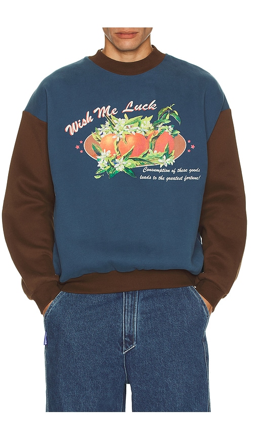  Wish Me Luck Strick In Blue,brown. Größe Xs. Also In S, M, L, Xl/1x. 