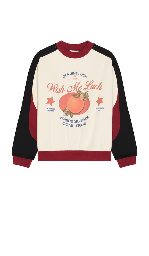 Wish Me Luck Genuine Luck Crewneck Sweater