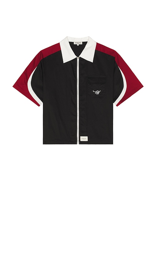 Work Zip Up Top in . Size M, S, XL/1X - Wish Me Luck - Modalova