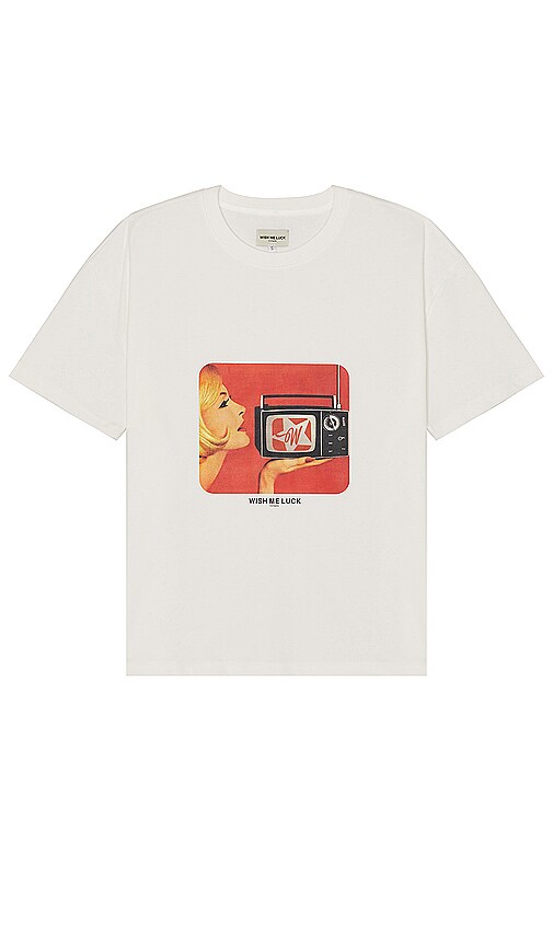 Shop Wish Me Luck Tv T-shirt In White