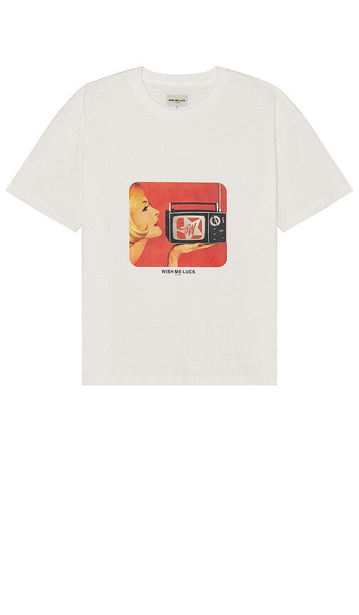 Shop Wish Me Luck Tv T-shirt In White