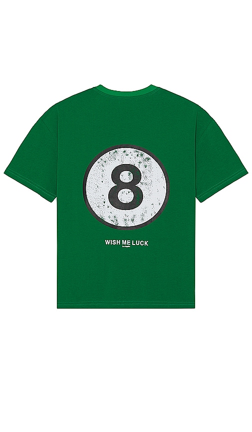 Shop Wish Me Luck Billiards T-shirt In Green