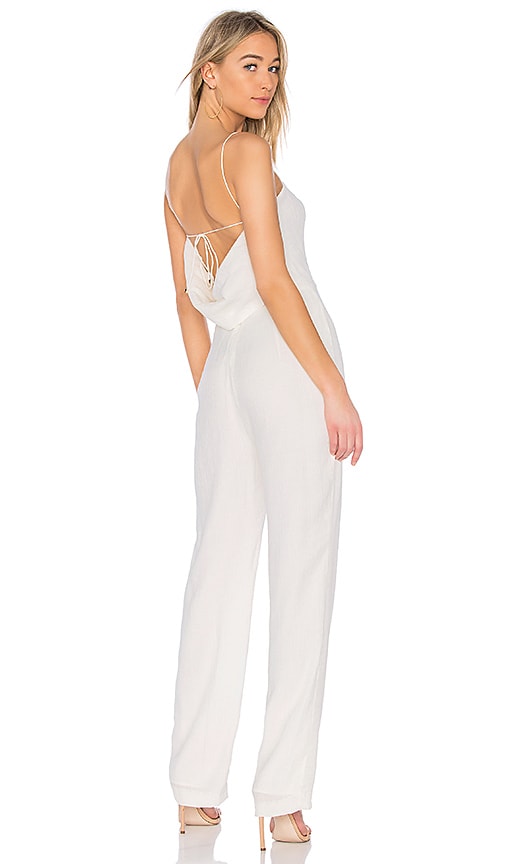 Winona Australia Vamp Jumpsuit in White | REVOLVE