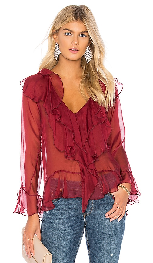 Waterfall Silk Top
