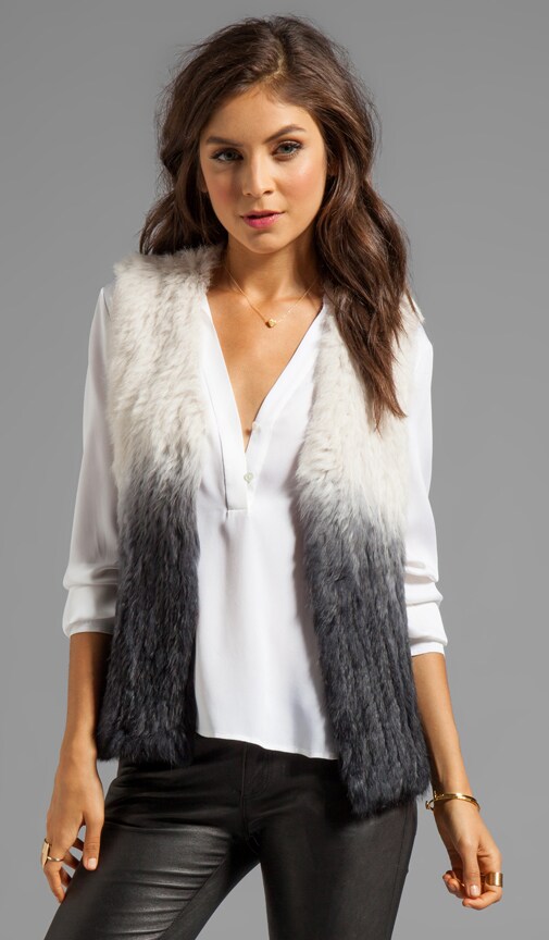 Wish hot sale fur vest