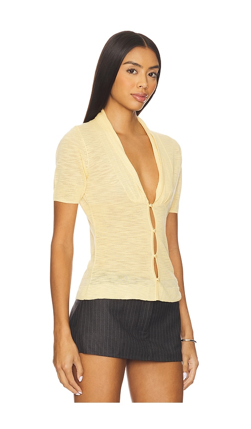 With Jean Ilio Top In Yellow