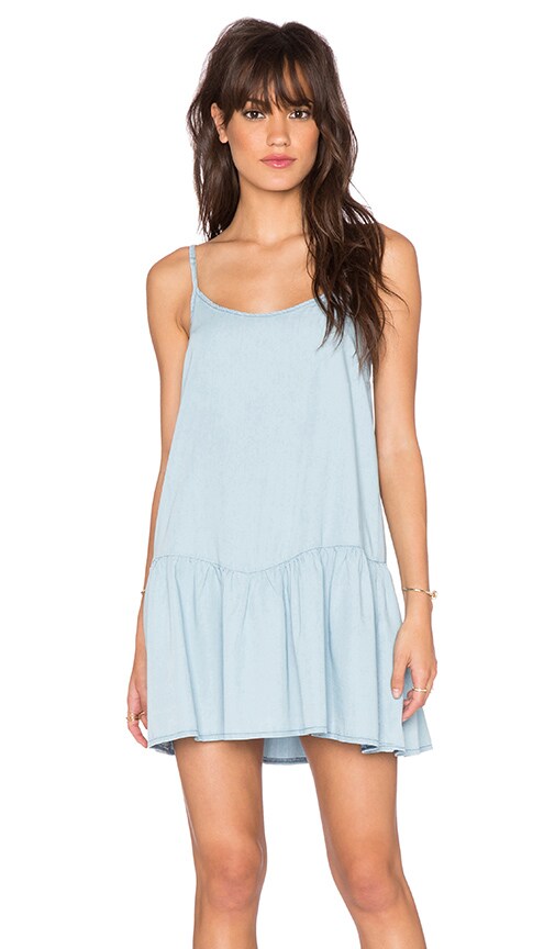 Wilde Heart Chambray Swing Dress
