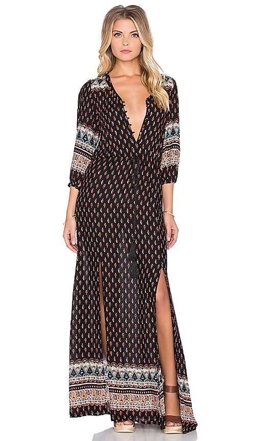 Wilde Heart Be Mine Maxi Dress in Print