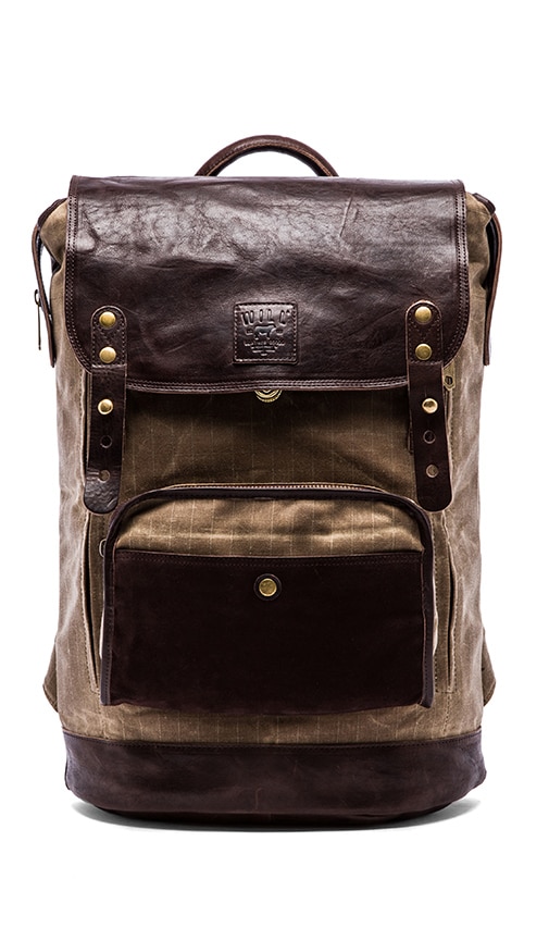 WILL Goods The Frontier Backpack in Brown |