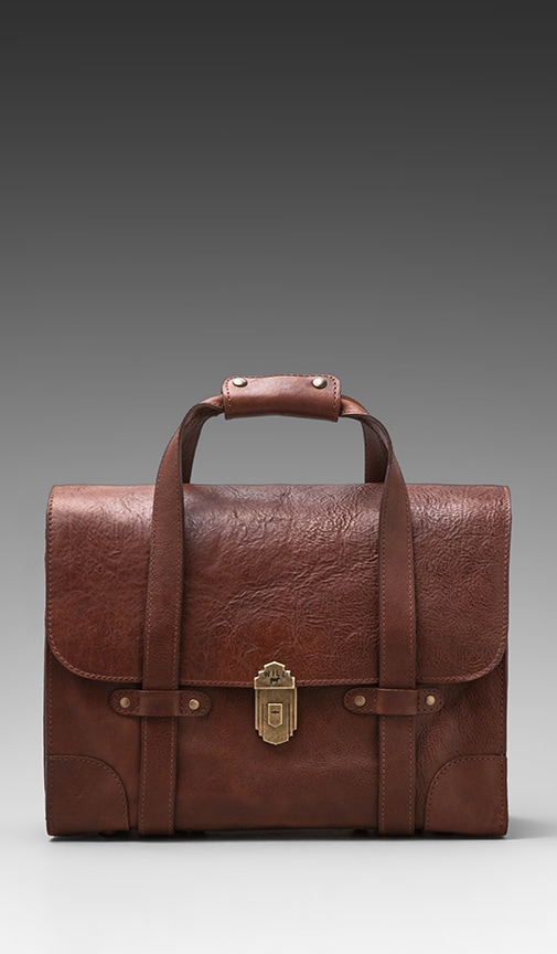 Everett Satchel Leather Bag