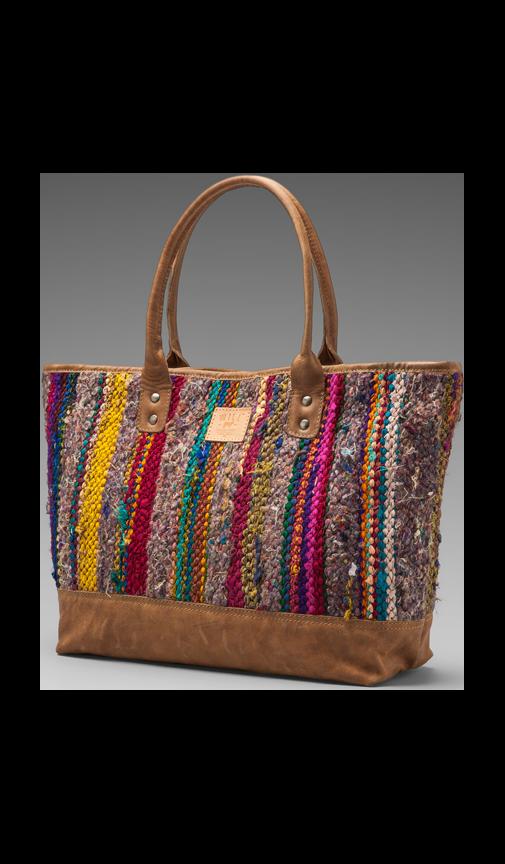 Indian Silk Rag Rug