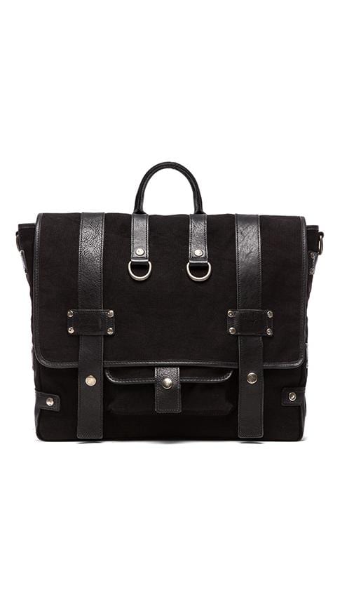Hopper Canvas and Leather Bag