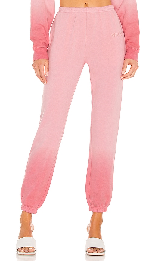 WSLY The Ecosoft Classic Pocket Jogger in Earthy Pink Ombre