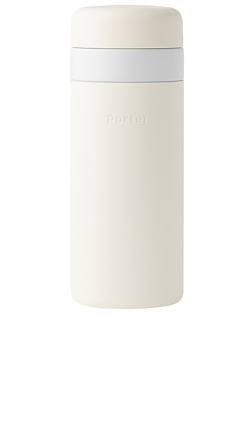 w&p Insulated Ceramic Bottle 16 oz in Cream
