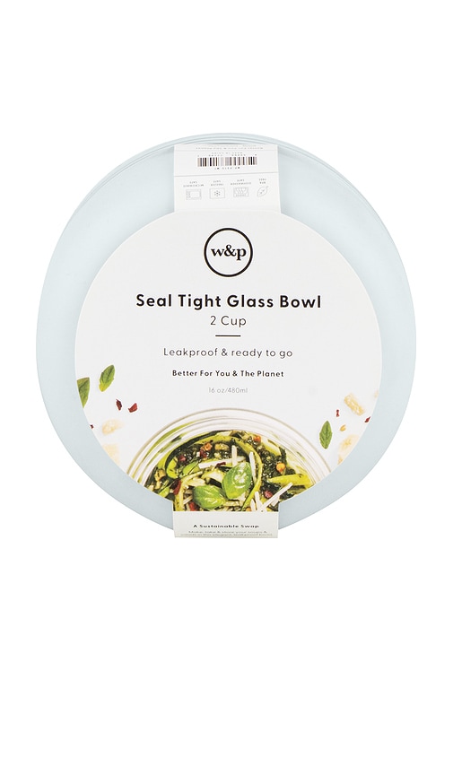 W&p Glass Seal Tight Bowl 16oz In Blue