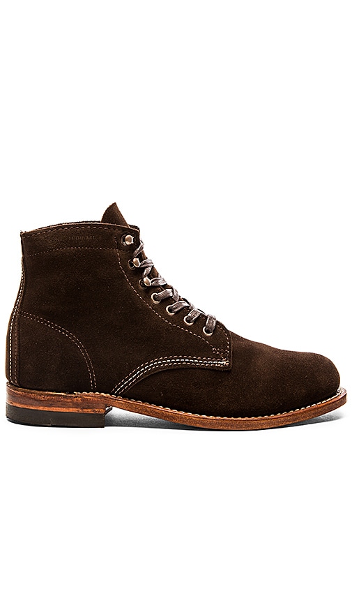 wolverine suede boots