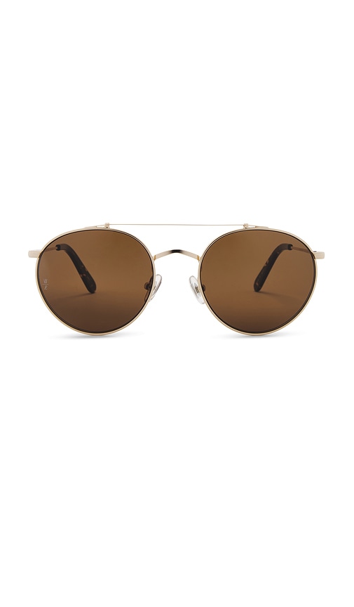 Shop Wonderland Indio Sunglasses In Metallic Gold