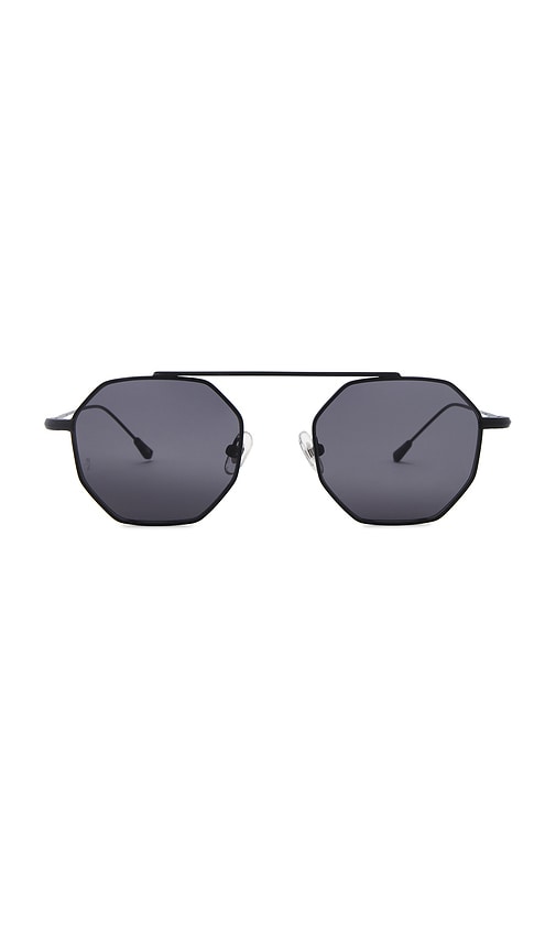 Shop Wonderland Rim Of The World Sunglasses In Black