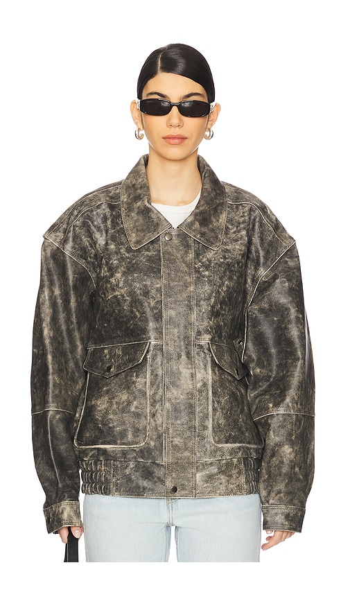 Worn Vintage Cora Jacket In Charcoal