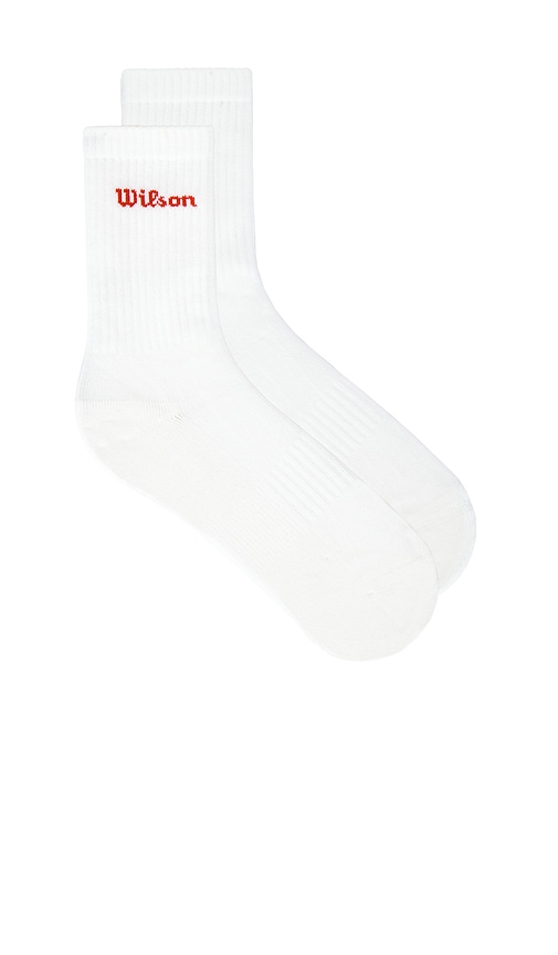 Wilson Crew Logo Sock 3 Pack