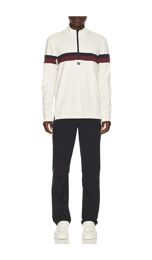  Wilson Elevate Performance Half-zip In Tan. Size S. Also In M, Xl/1x. 