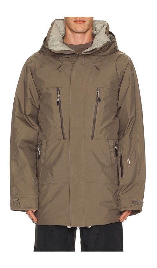 Whitespace Parka Jacket In Gray