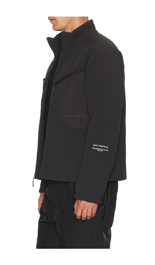 Whitespace Insulated Midlayer Cargo Jacket In Gray