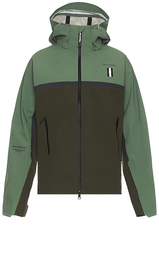 Whitespace 3l Performance Jacket In Laurel Green & Forest Green