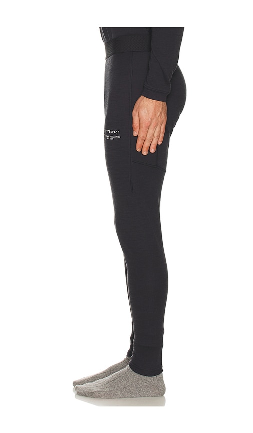 Whitespace Merino Baselayer Pants In Black