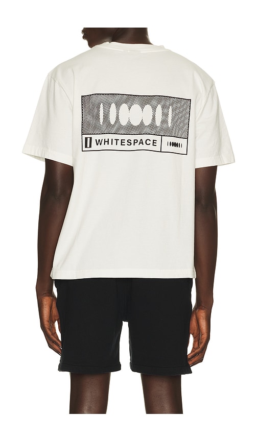 Whitespace Premium Graphic Tee In White