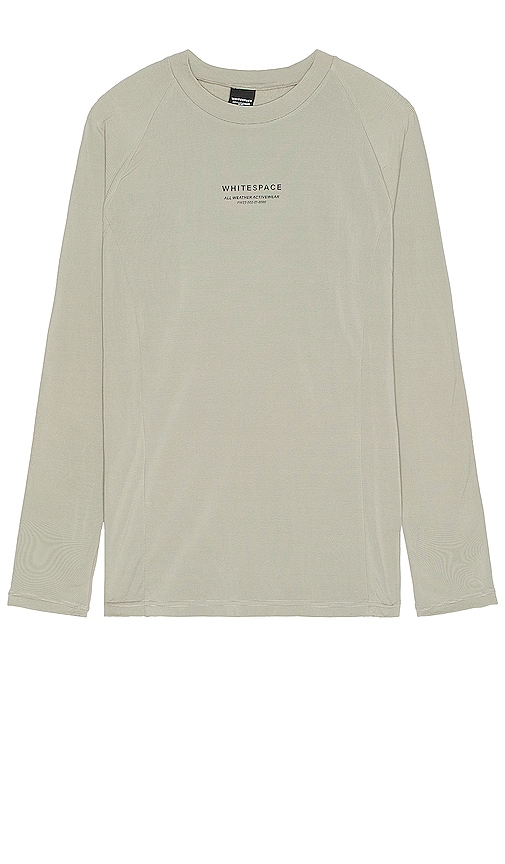Whitespace Graphene T恤 In Fog Khaki