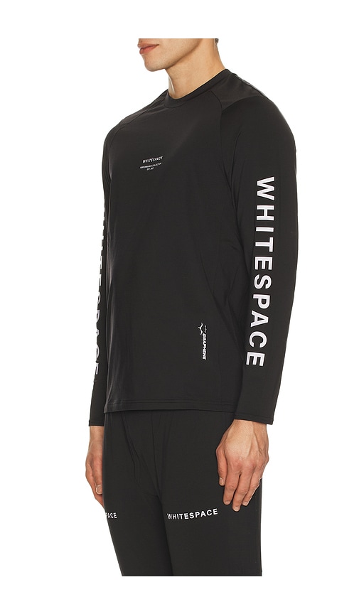 Whitespace Graphene Crew Neck In Black