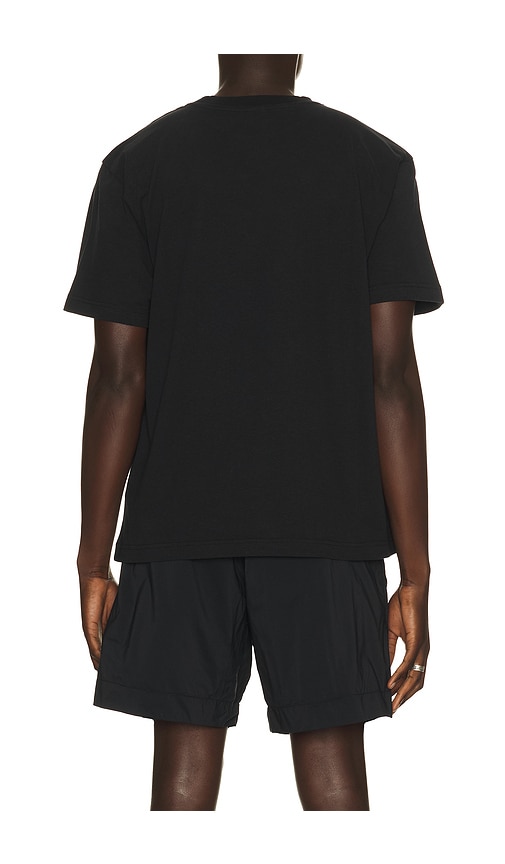 Whitespace Premium Graphic Tee In Black